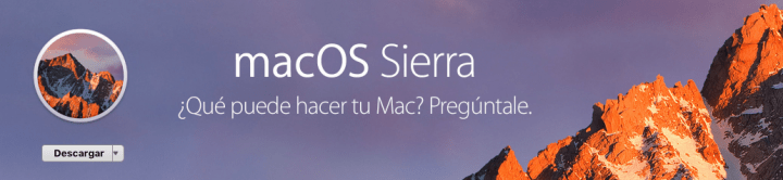 Imagen - macOS Sierra, la nueva actualización ya está disponible