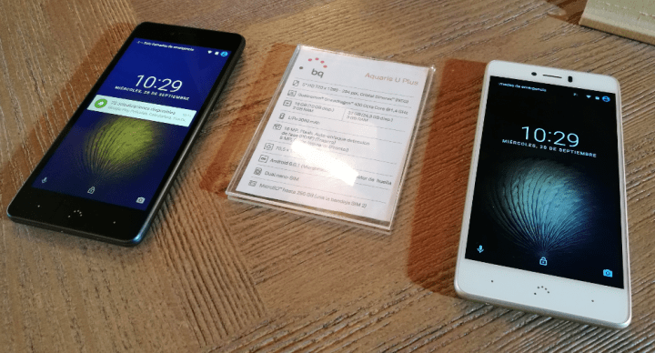 BQ Aquaris U, todos los detalles de la nueva familia de smartphones