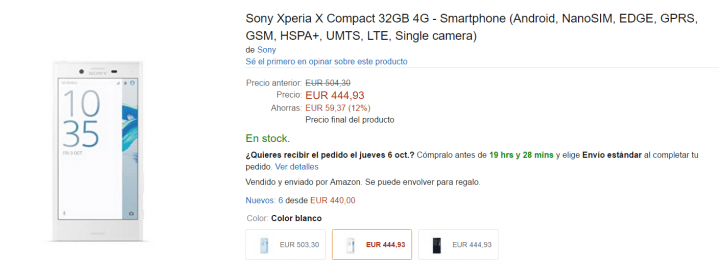 Imagen - Dónde comprar el Sony Xperia X Compact