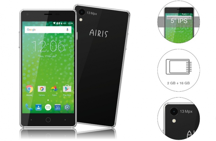 Airis TM50QZ y TM55QZ, dos smartphones para usuarios poco exigentes