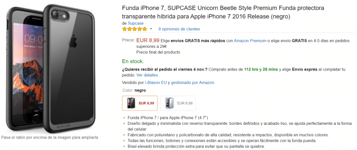 Imagen - 5 fundas para el iPhone 7 por menos de 10 euros
