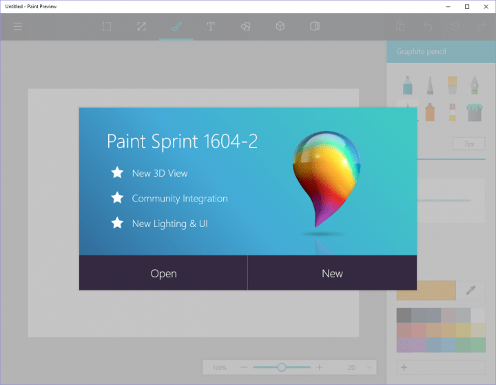 Imagen - Descarga el nuevo Paint de Windows 10