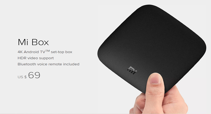 Xiaomi Mi Box, el Android TV 4K por 69 dólares