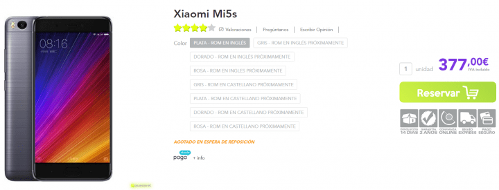 Imagen - Dónde comprar el Xiaomi Mi5S