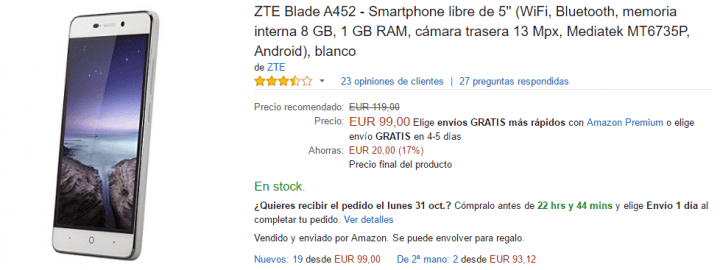 Imagen - 7 móviles por menos de 100 euros