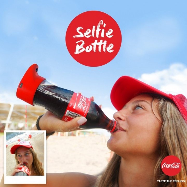 Imagen - Coca Cola lanza una botella que hace selfies