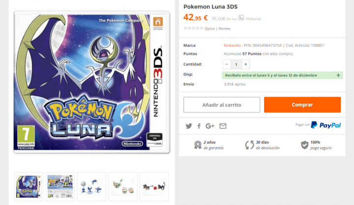 Imagen - Dónde comprar Pokémon Sol y Luna