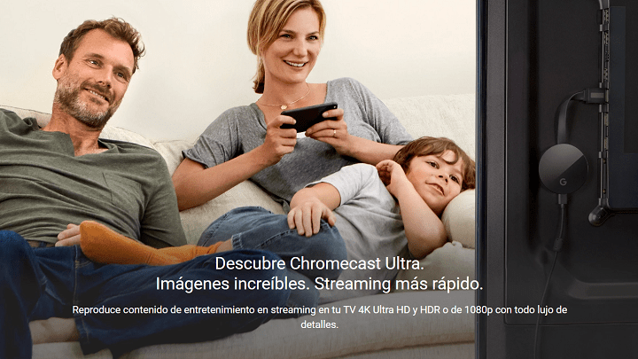 4 tiendas dónde comprar el Chromecast Ultra