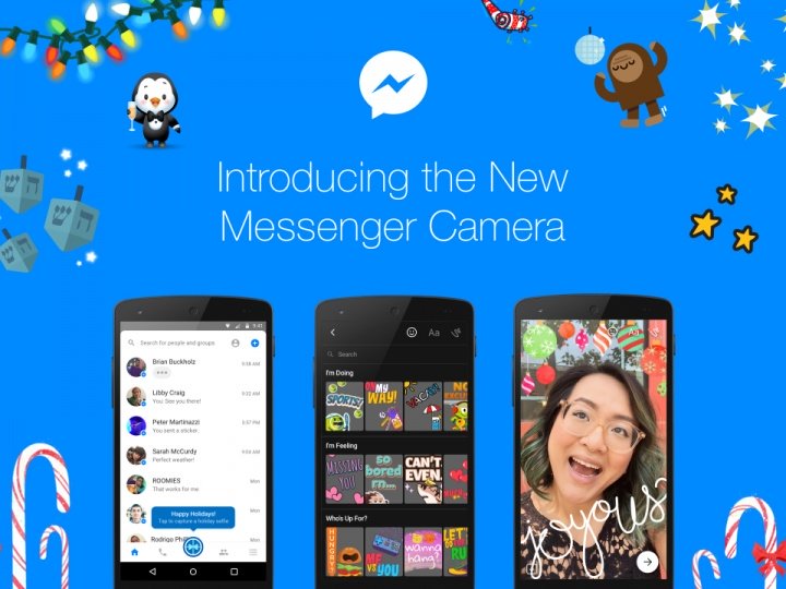 Facebook Messenger mejora su cámara con máscaras, efectos 3D y filtros