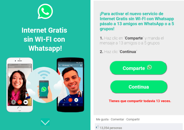 Imagen - ¡Cuidado! Una nueva estafa asegura que tendrás Internet gratis con WhatsApp