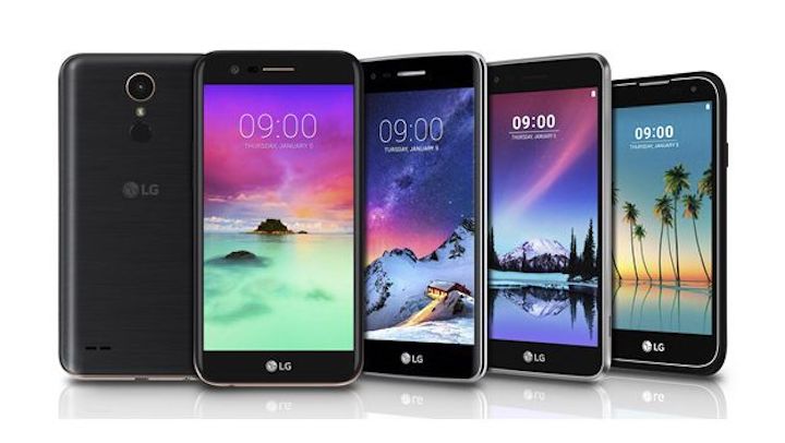 LG presenta los Stylus 3, K3, K4, K8 y K10 de 2017
