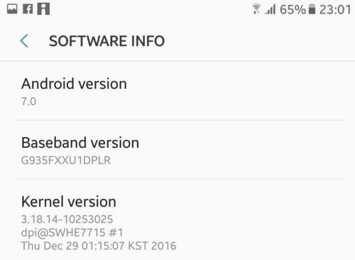 Imagen - Android 7.0 Nougat está llegando a algunos Samsung Galaxy S7