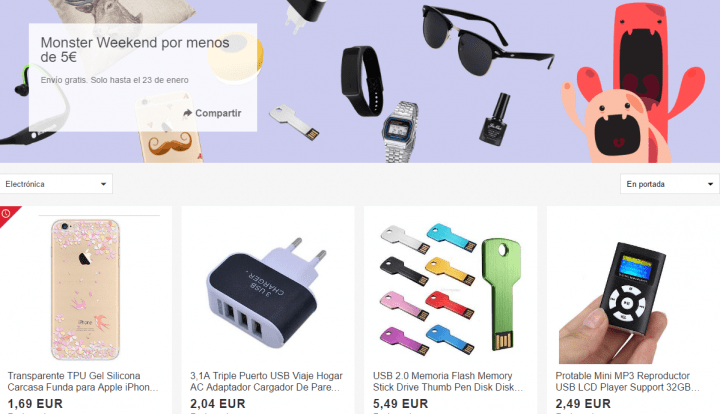 Imagen - Las mejores ofertas de tecnología en el Monster Weekend de eBay