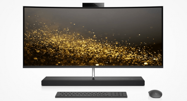 HP Envy Curved AiO 34, un PC todo en uno con pantalla curva de 34 pulgadas