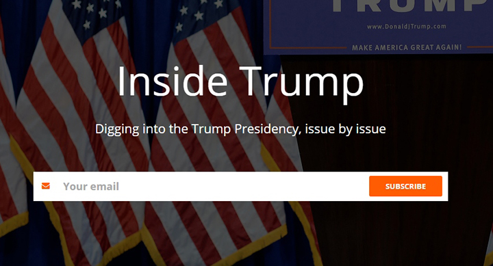 Conoce los planes de Donald Trump en sus primeros 100 días de gobierno con esta web