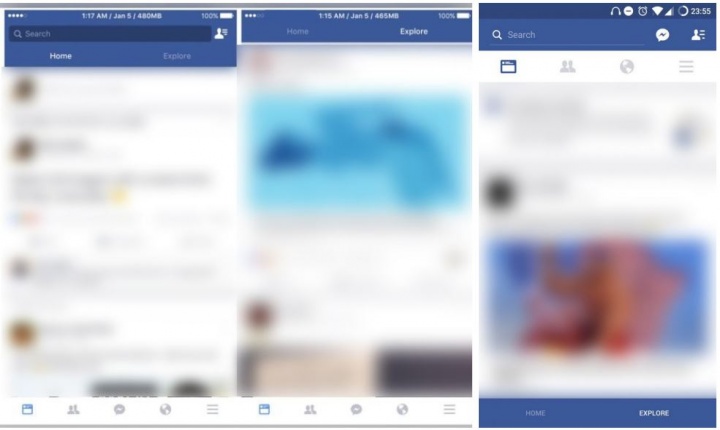 Imagen - Facebook prepara una sección llamada “Explorar” al estilo de la de Instagram