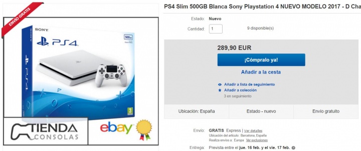 Imagen - Dónde comprar la PlayStation 4 Slim blanca