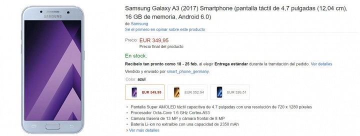 Imagen - 7 tiendas donde comprar el Samsung Galaxy A3 (2017)