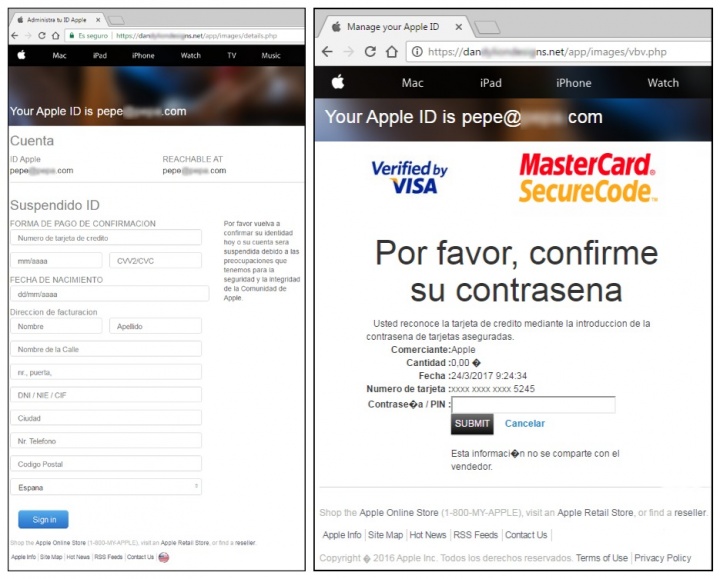 Imagen - Un falso correo en nombre de Apple pretende robar tus datos