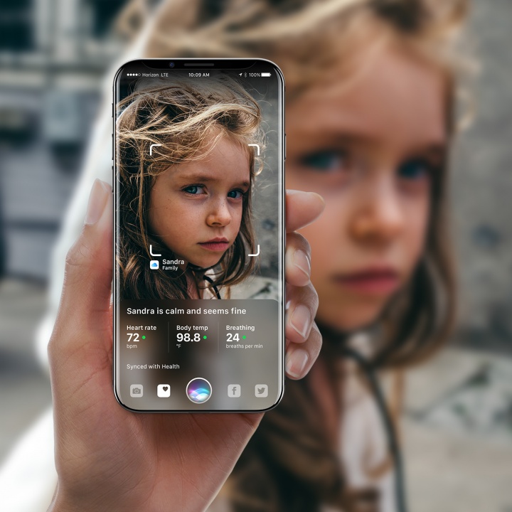 Conoce este curioso concepto de iPhone sin bordes