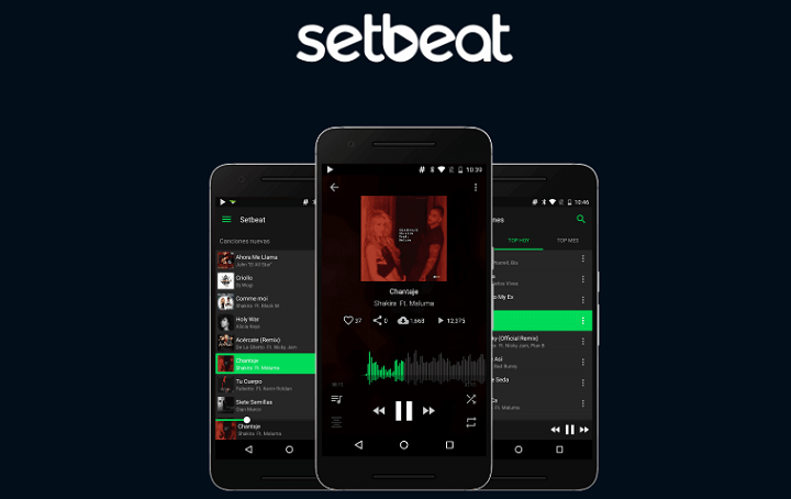 Setbeat, el clon de Spotify con las funciones Premium gratis
