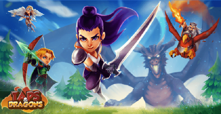 Taps&Dragons, el RPG-Clicker español, ya disponible en Android