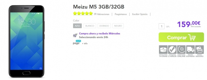Imagen - 7 tiendas dónde comprar el Meizu M5