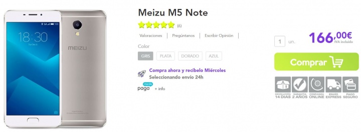 Imagen - Dónde comprar el Meizu M5 Note