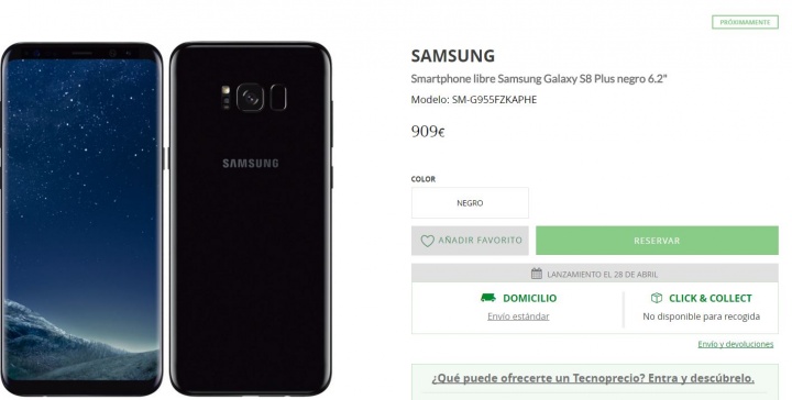 Imagen - 7 tiendas donde comprar el Samsung Galaxy S8+