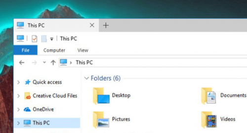 Imagen - Windows 10 añadiría pestañas al explorador de archivos