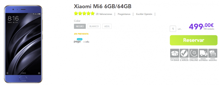 Imagen - Dónde comprar el Xiaomi Mi6
