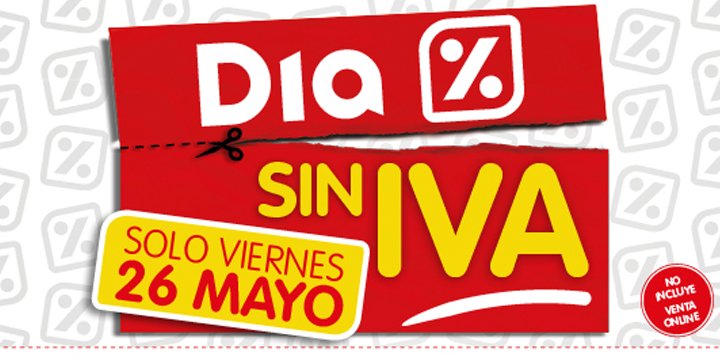 Dia celebra el Día sin IVA