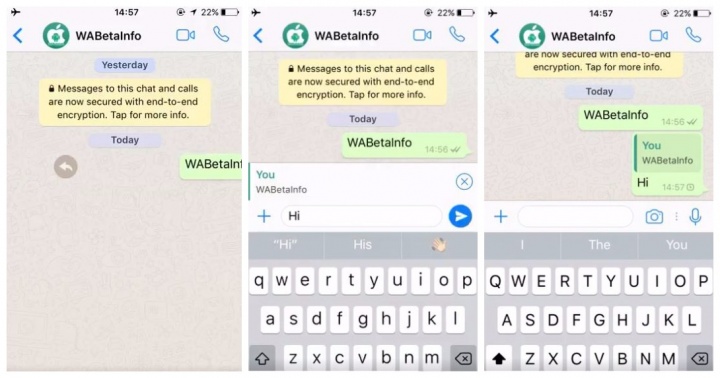 Imagen - WhatsApp para iOS prepara una nueva función de &quot;respuesta rápida&quot;