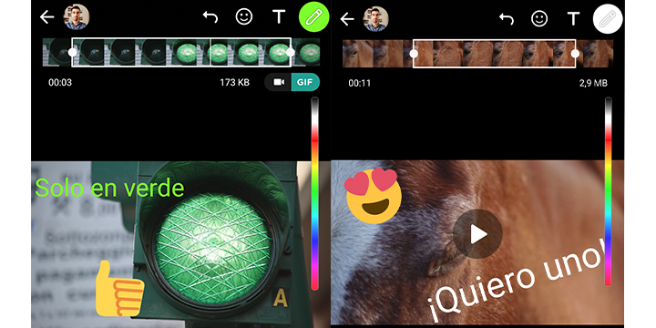 Imagen - WhatsApp incorpora el nuevo de editor de vídeos
