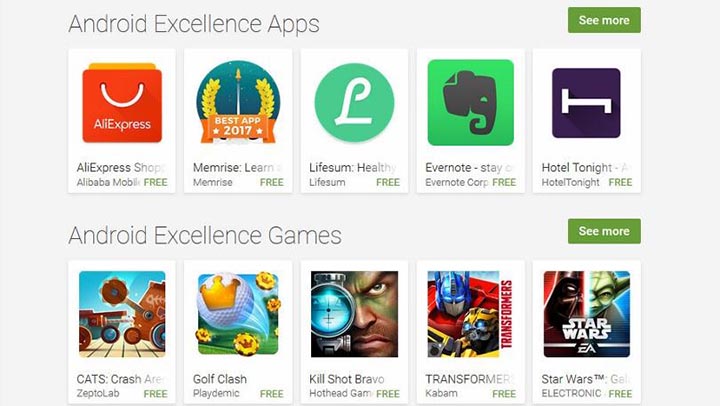 Imagen - Android Excellence, las mejores apps de Android, seleccionadas por Google