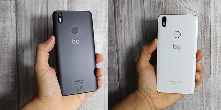 Comparativa: BQ Aquaris X vs BQ Aquaris X Pro