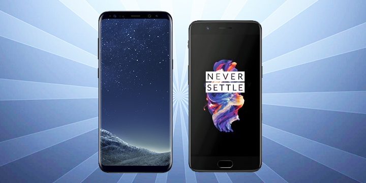 OnePlus 5 vs Galaxy S8: ¿Cuál me compro?