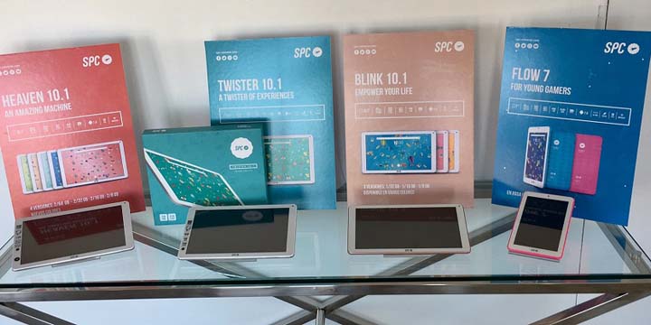 Twister 10.1, Blink 10.1, Heaven 10.1 y Flow 7, la renovada gama de tablets de SPC