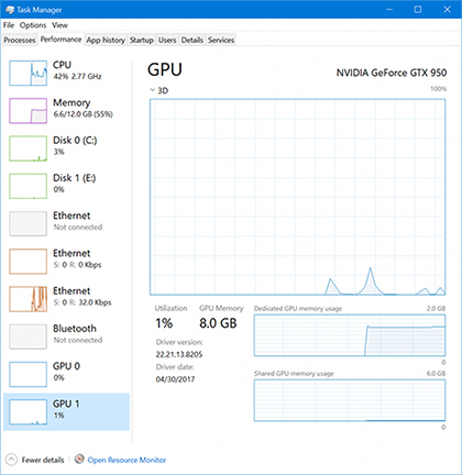 Imagen - Windows 10 te dirá el rendimiento de tu gráfica