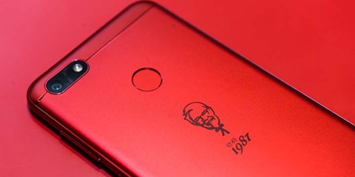 KFC Phone, el teléfono de Huawei por el 30 aniversario de Kentucky Fried Chicken