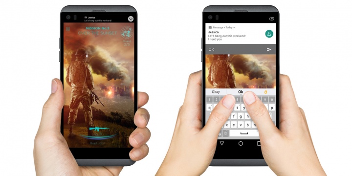 Imagen - LG Q8 es oficial: el smartphone con doble cámara y doble pantalla