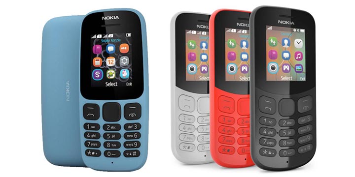 Nokia 105 y Nokia 130, los teléfonos básicos se renuevan