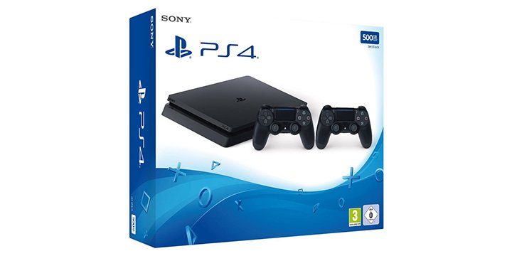 Oferta: PlayStation 4 Slim de 500 GB y dos mandos por 238 euros