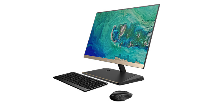 Acer Aspire S24, sobremesa todo en uno ultraplano con pantalla sin marcos