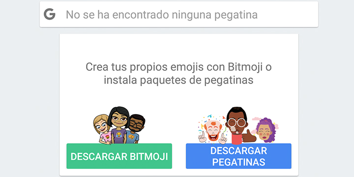 Imagen - Gboard se actualiza con emojis personalizados y pegatinas de Bitmoji