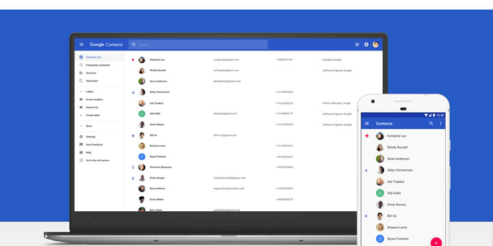 Descarga Google Contactos para tu móvil