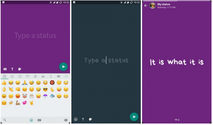 Imagen - WhatsApp añadirá Estados de texto en colores al estilo de Facebook