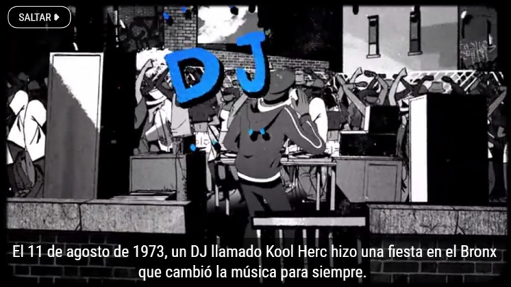 Imagen - Google dedica un Doodle musical al 44 aniversario del hip-hop