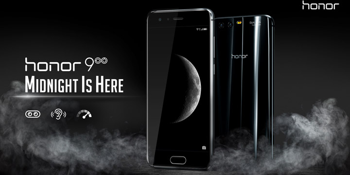 Honor 9, ahora disponible en color negro