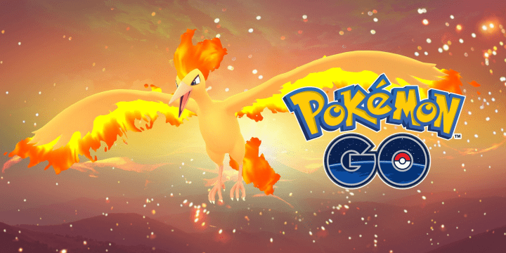 Moltres, el pokémon legendario, llega a Pokémon Go